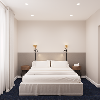 Гостиница Октябрьская Екатеринбург Семейный номер с балконом-1